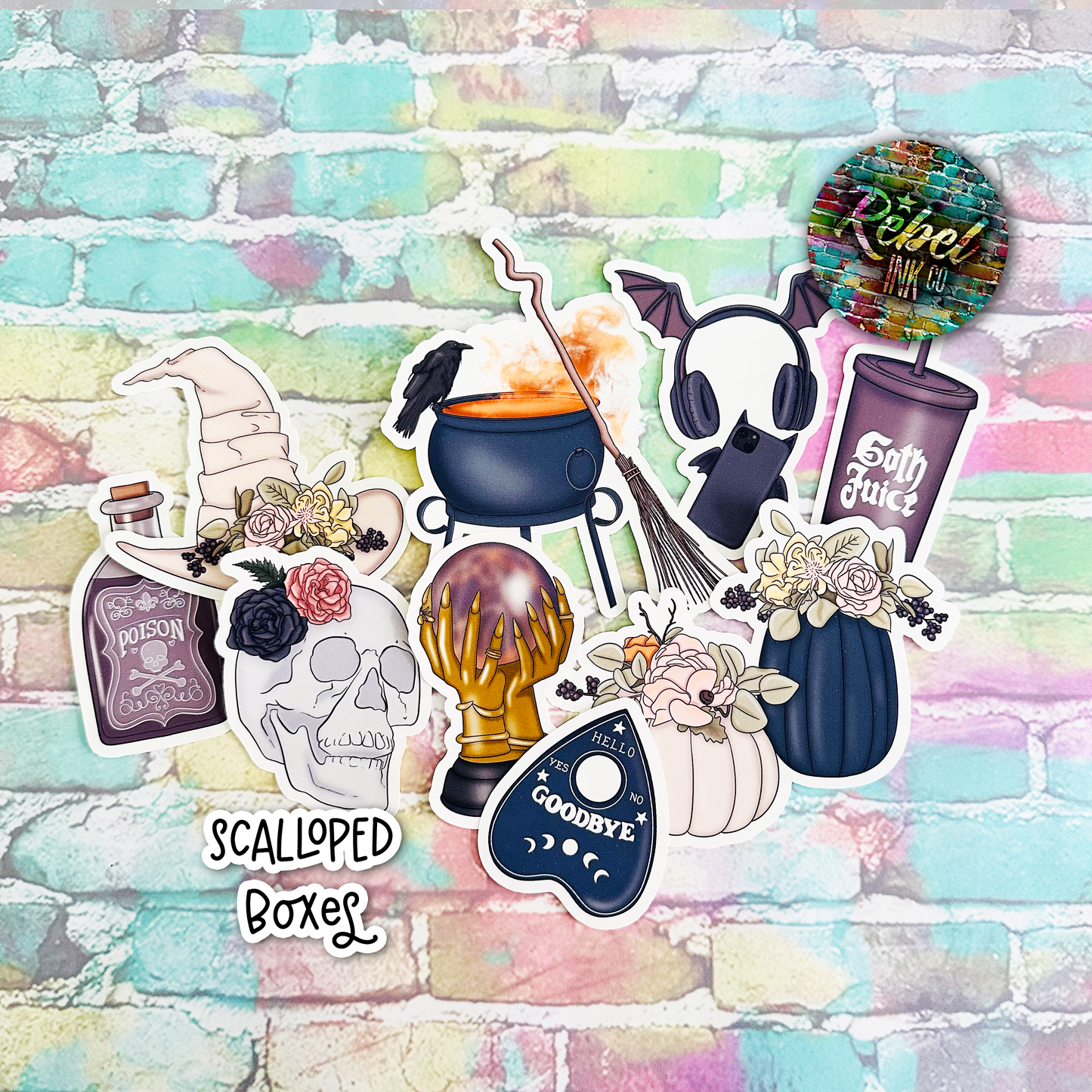 Witches Brew - Die-cut Sticker Pack