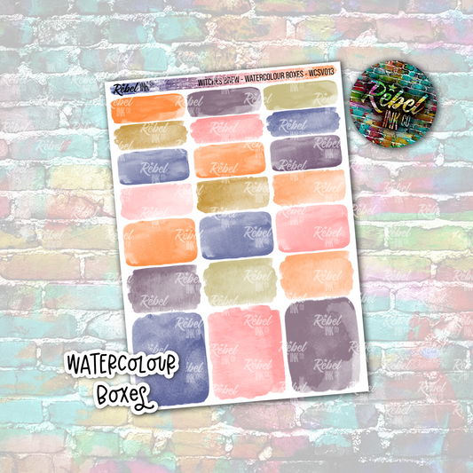 Witches Brew - Watercolour Boxes Standard Vertical