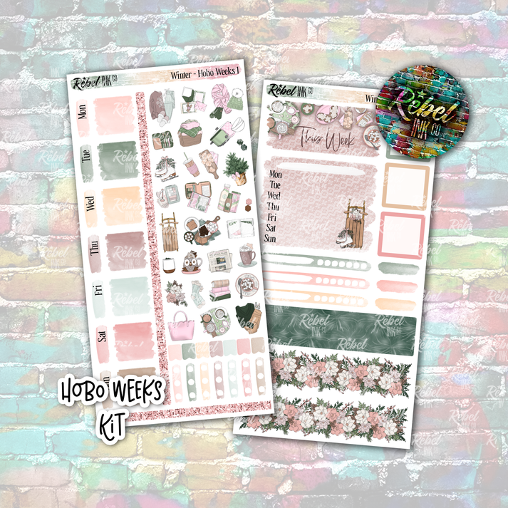 Winter - Hobo Weeks Kit – rebelinkco