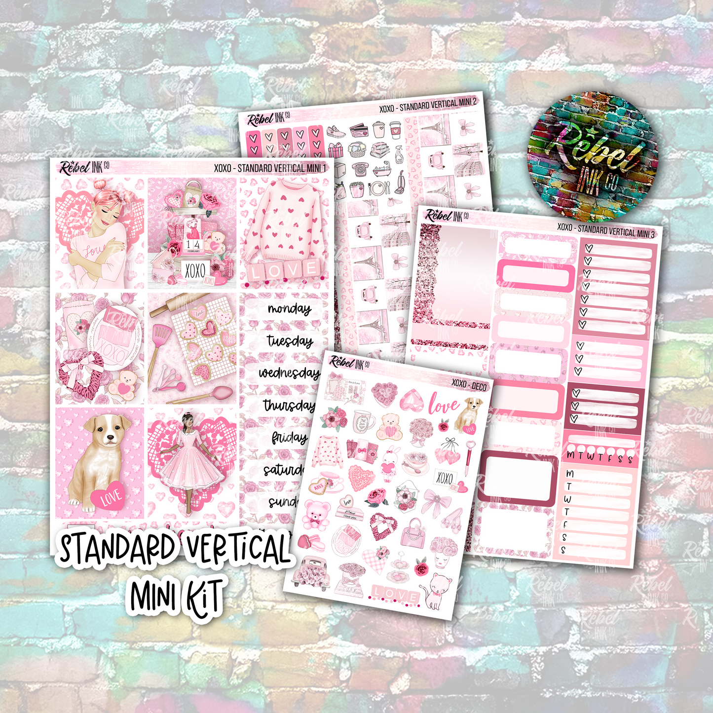 XOXO - Standard Vertical Mini Kit