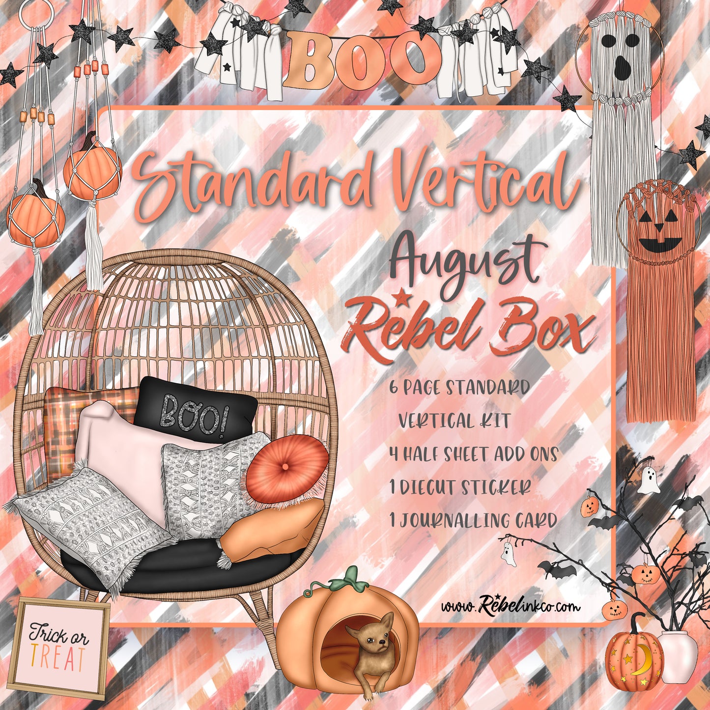 Standard Vertical Rebel FOMO Box - August 2023