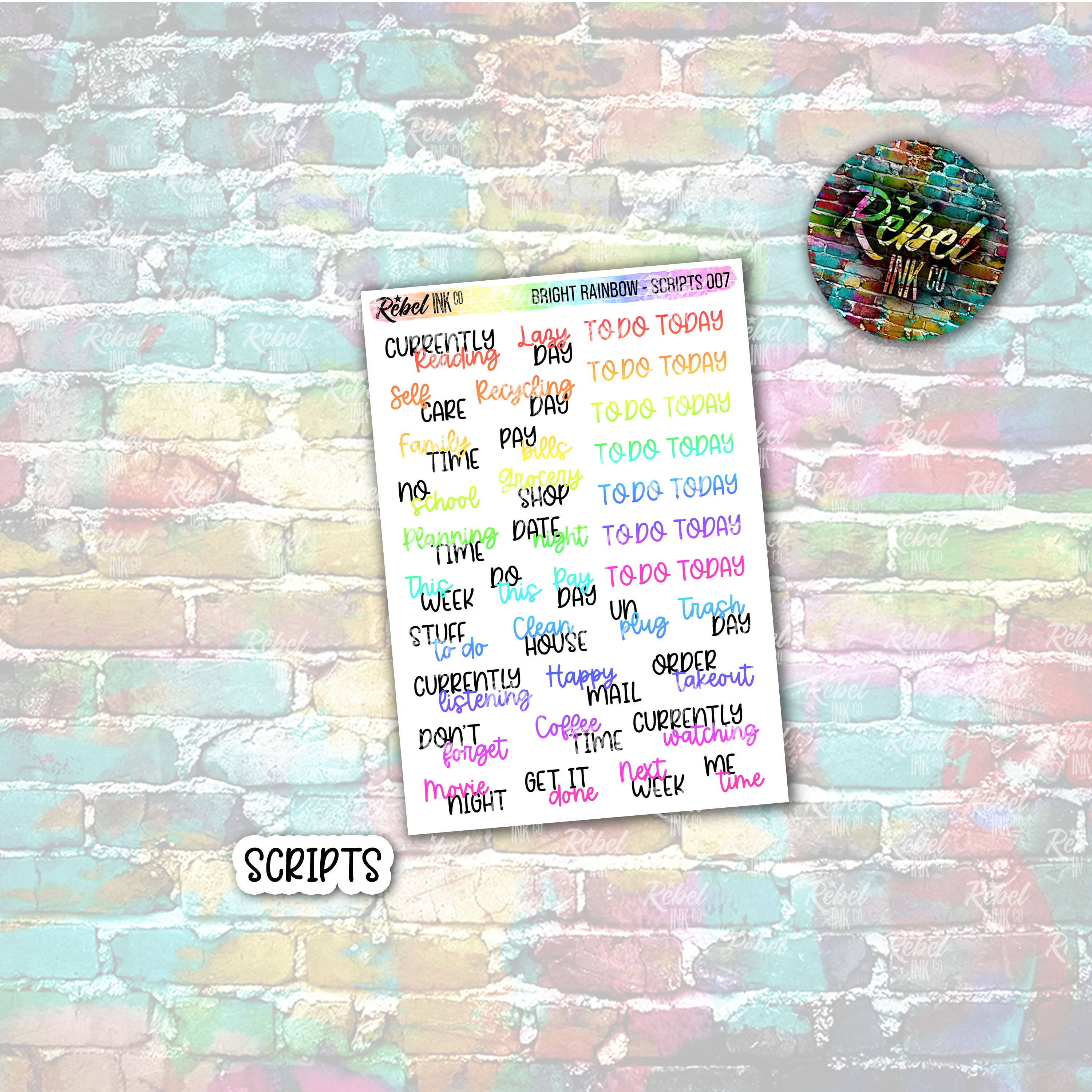 Bright Rainbow - Scripts – rebelinkco