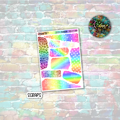Bright Rainbow - Scraps