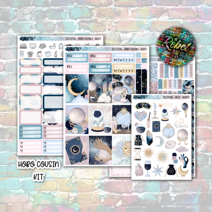 Celestial - Hobo Cousin Weekly Sticker Kit