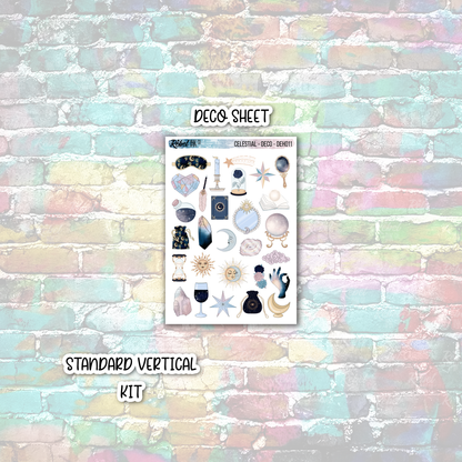 Celestial - Standard Vertical Planner Sticker Kit