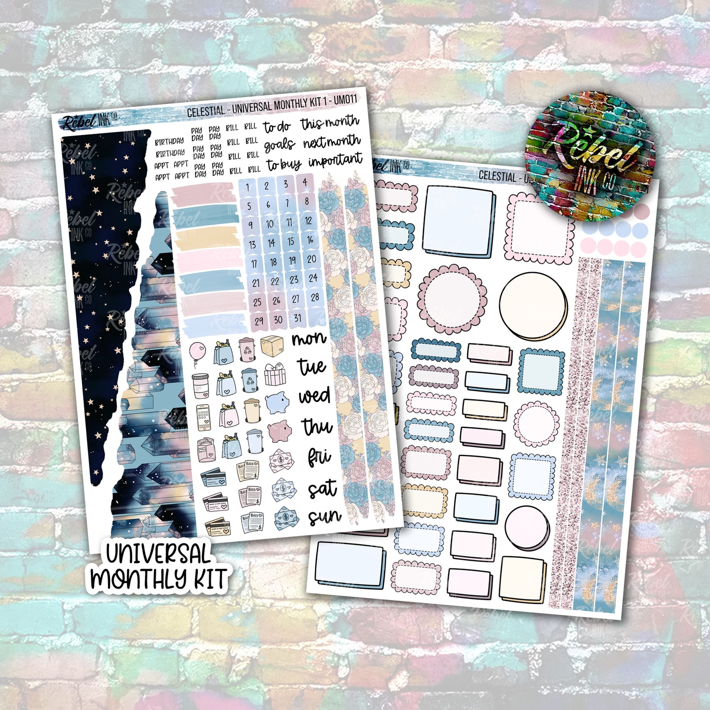 Celestial - Universal Monthly Kit