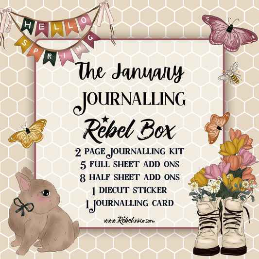 Journalling Rebel FOMO Box - January 2024