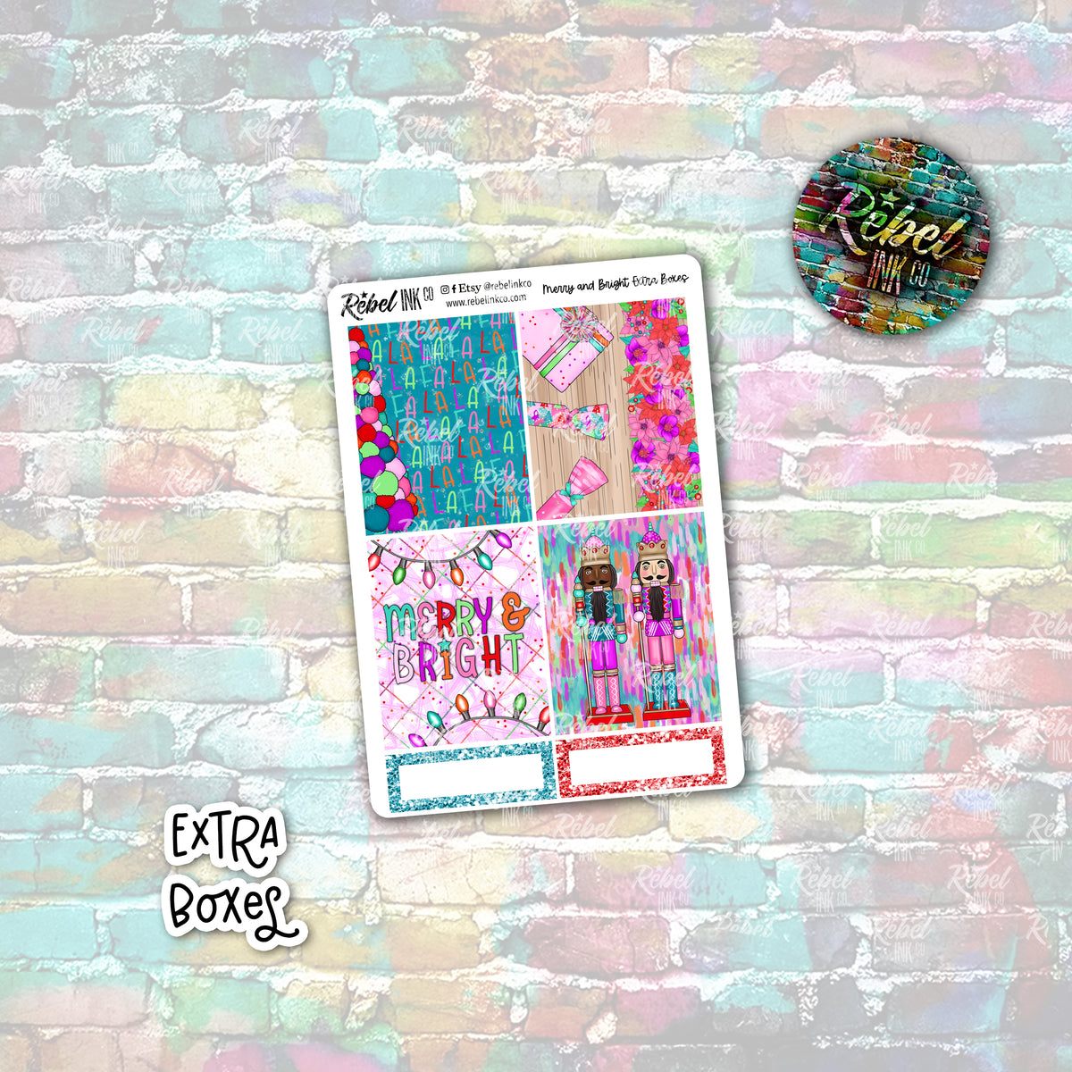 Merry & Bright - Extra Boxes – rebelinkco