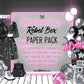 Paper Pack Rebel FOMO Box Add-on - November 2023