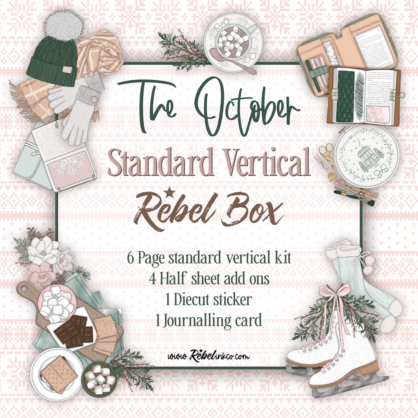 Standard Vertical Rebel FOMO Box - October 2023