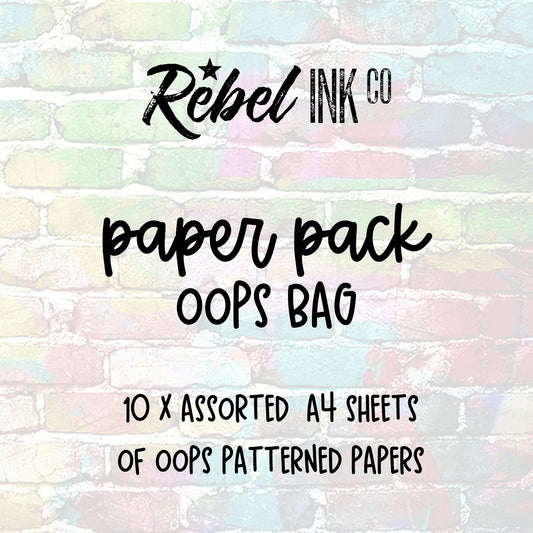 Paper Pack OOPS BAG! - 10 Random Printer Paper Oops Sheets