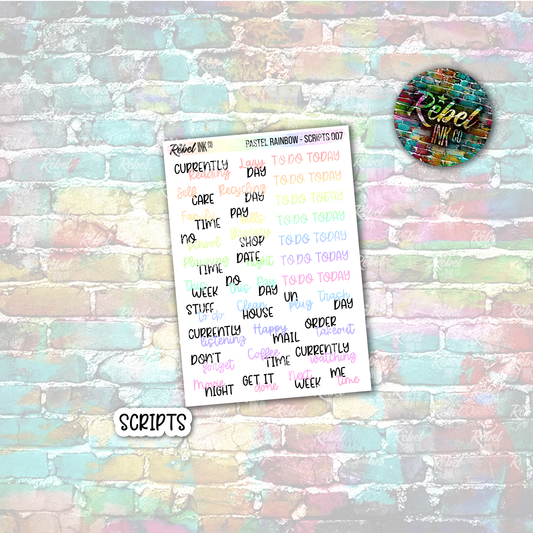 Pastel Rainbow - Scripts