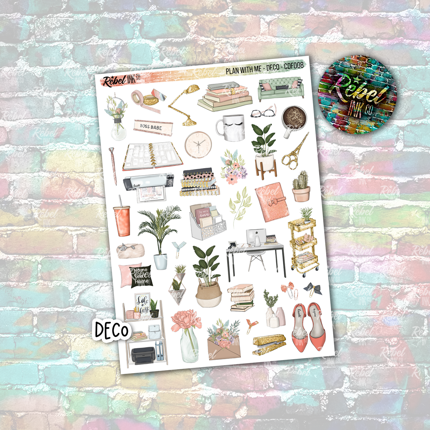 Plan With Me - Deco Large