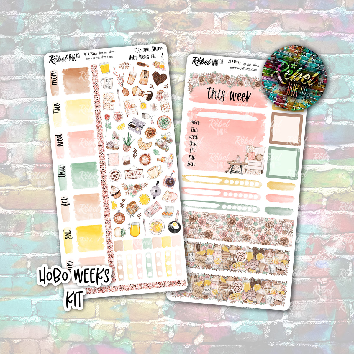 Rise & Shine - Hobo Weeks Kit – rebelinkco