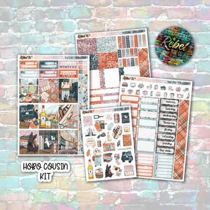 Scotland - Hobo Cousin Weekly Sticker Kit