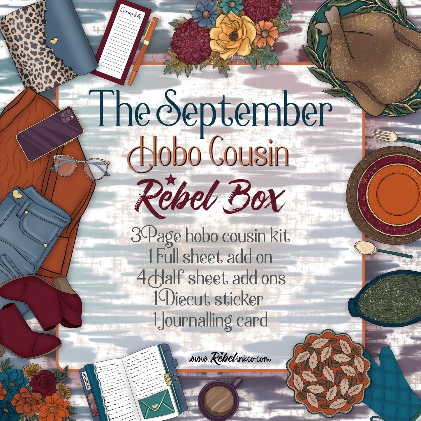 Hobo Cousin Rebel FOMO Box - September 2023