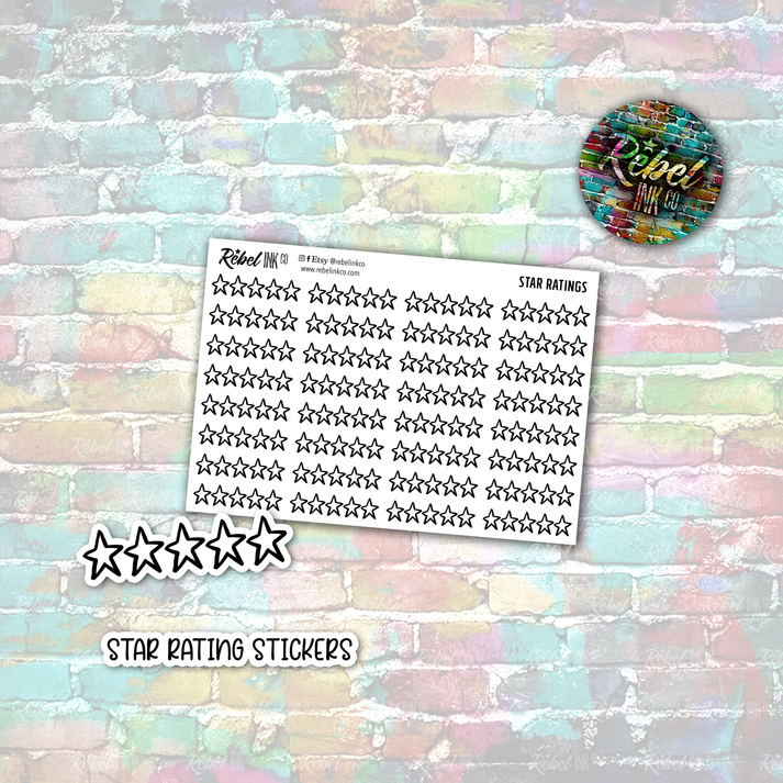 Star Rating Stickers – rebelinkco