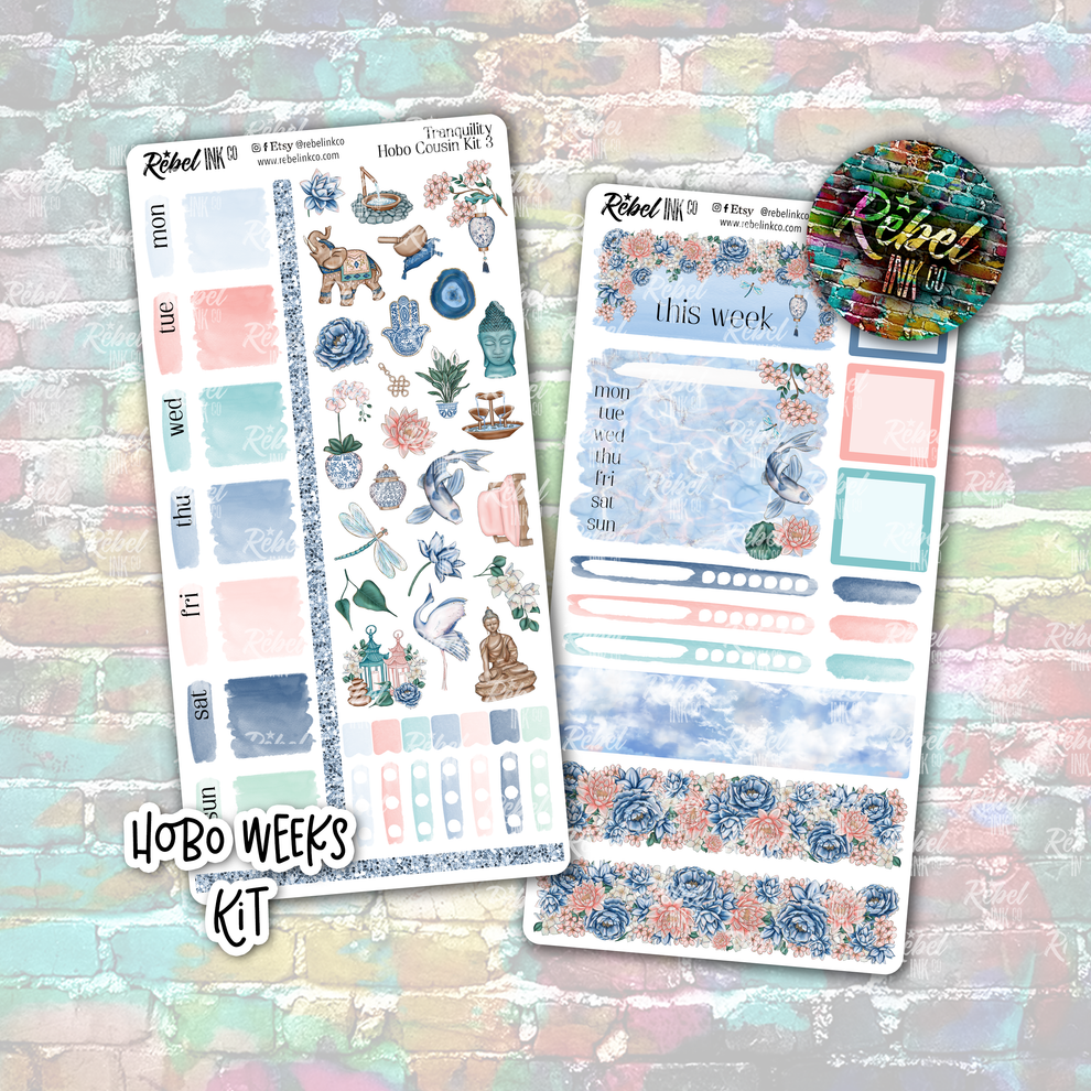 Tranquility - Hobo Weeks Kit – rebelinkco