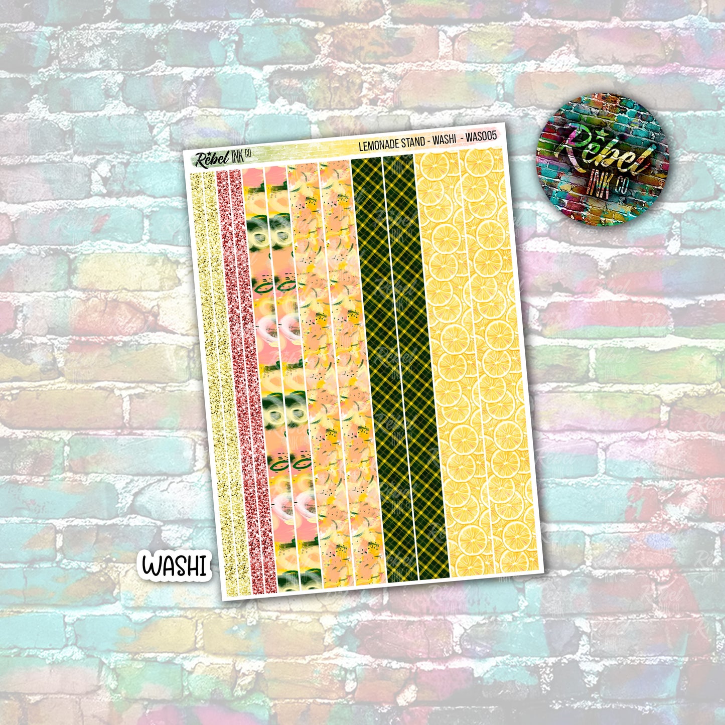 Lemonade Stand - Washi