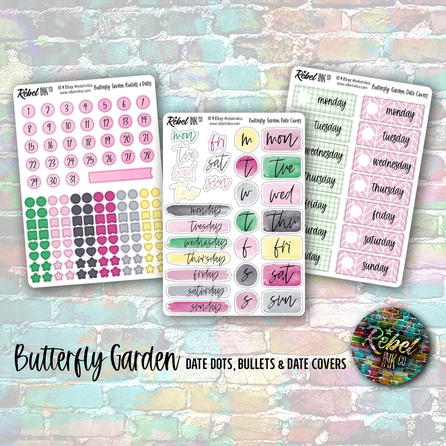 Butterfly Garden - Hobo weeks Kit