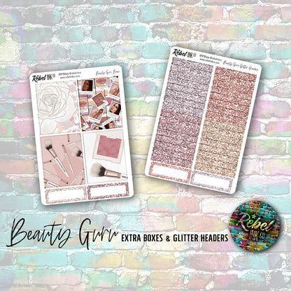 Beauty Guru - Standard Vertical Planner Sticker Kit