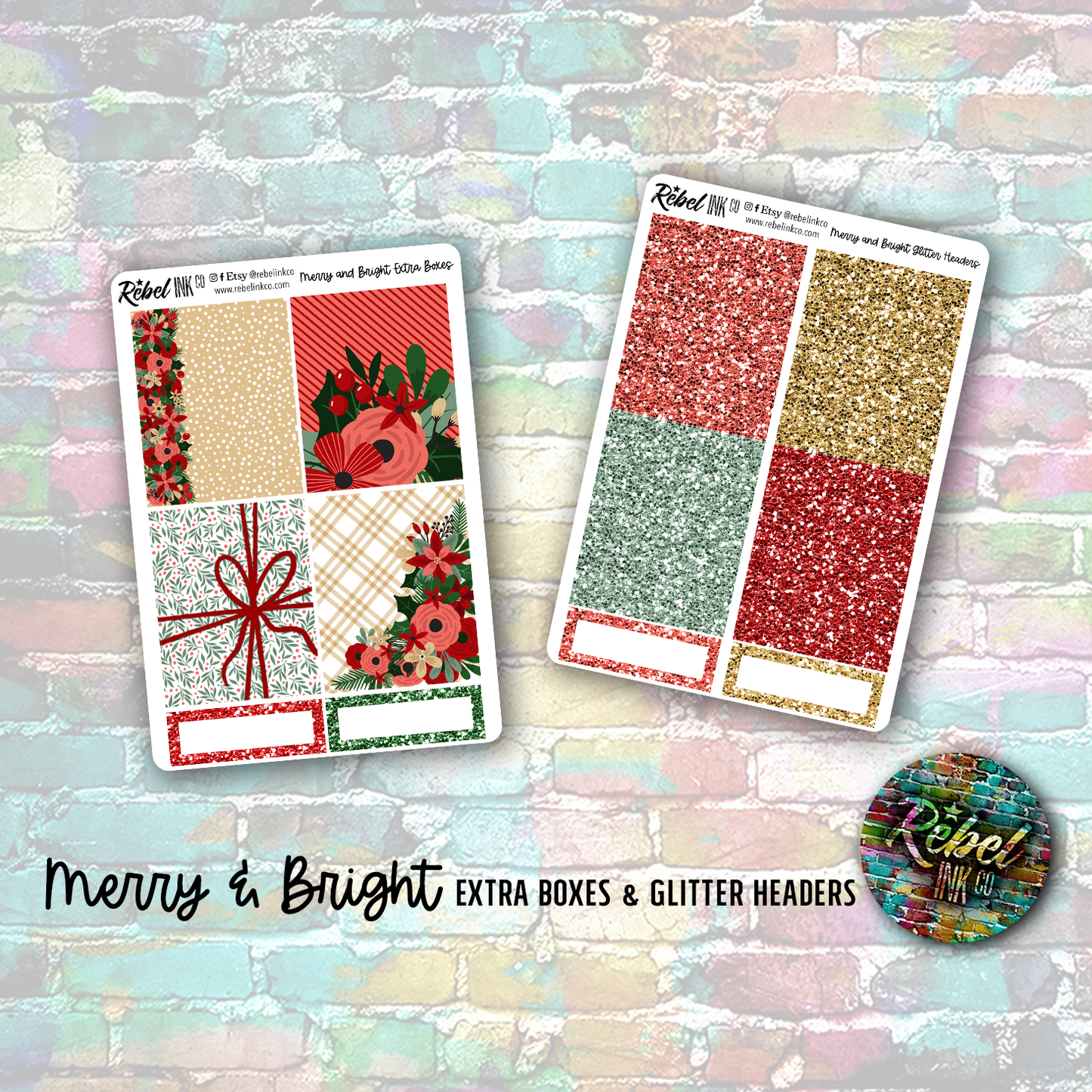 Merry & Bright - Journalling Kit