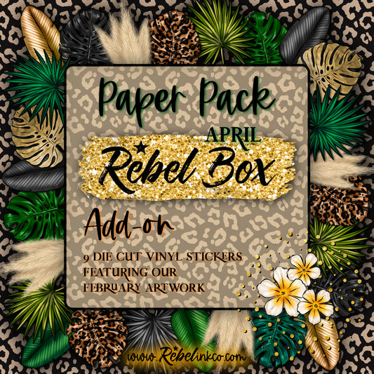 Die-cut Pack Rebel FOMO Box Add-on - April 2023