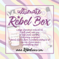 Ultimate Rebel FOMO Box - August 2022