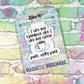 I Like My Romance Like I Like My Coffee, Dark, Very Dark - Magnetic Bookmark