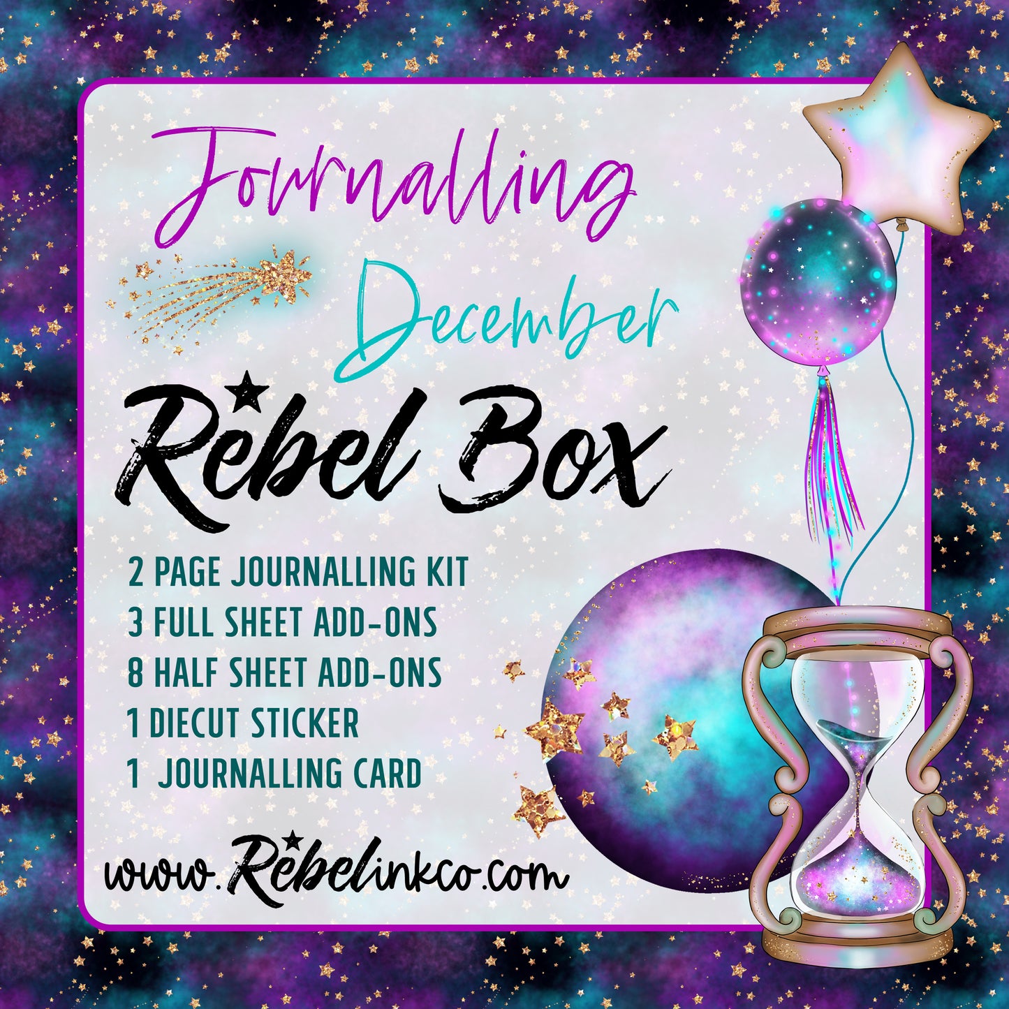 Journalling Rebel FOMO Box - December 2022