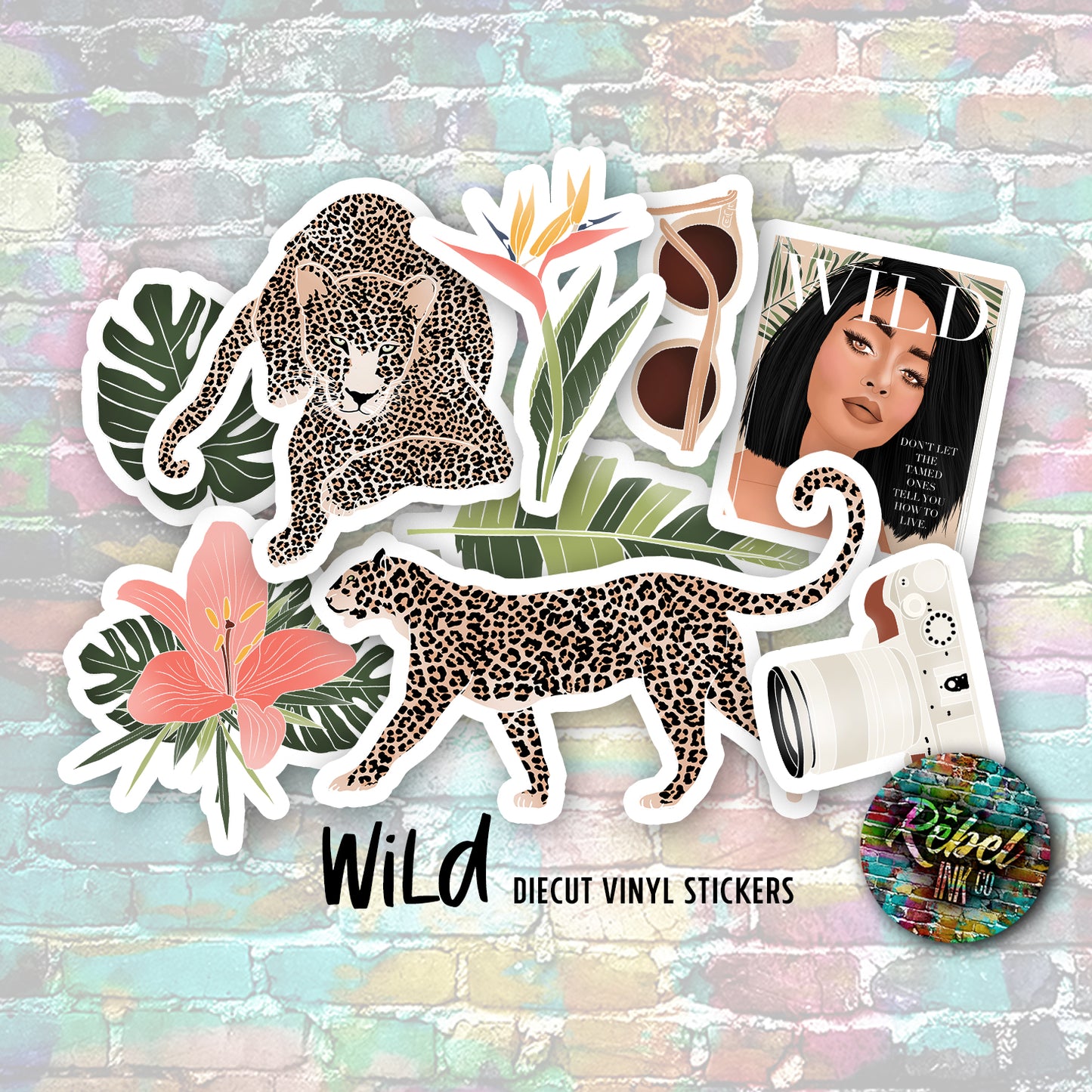 Wild - Vinyl Die-cut Sticker Pack