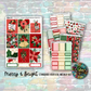 Merry & Bright - Standard Vertical Planner Sticker Kit