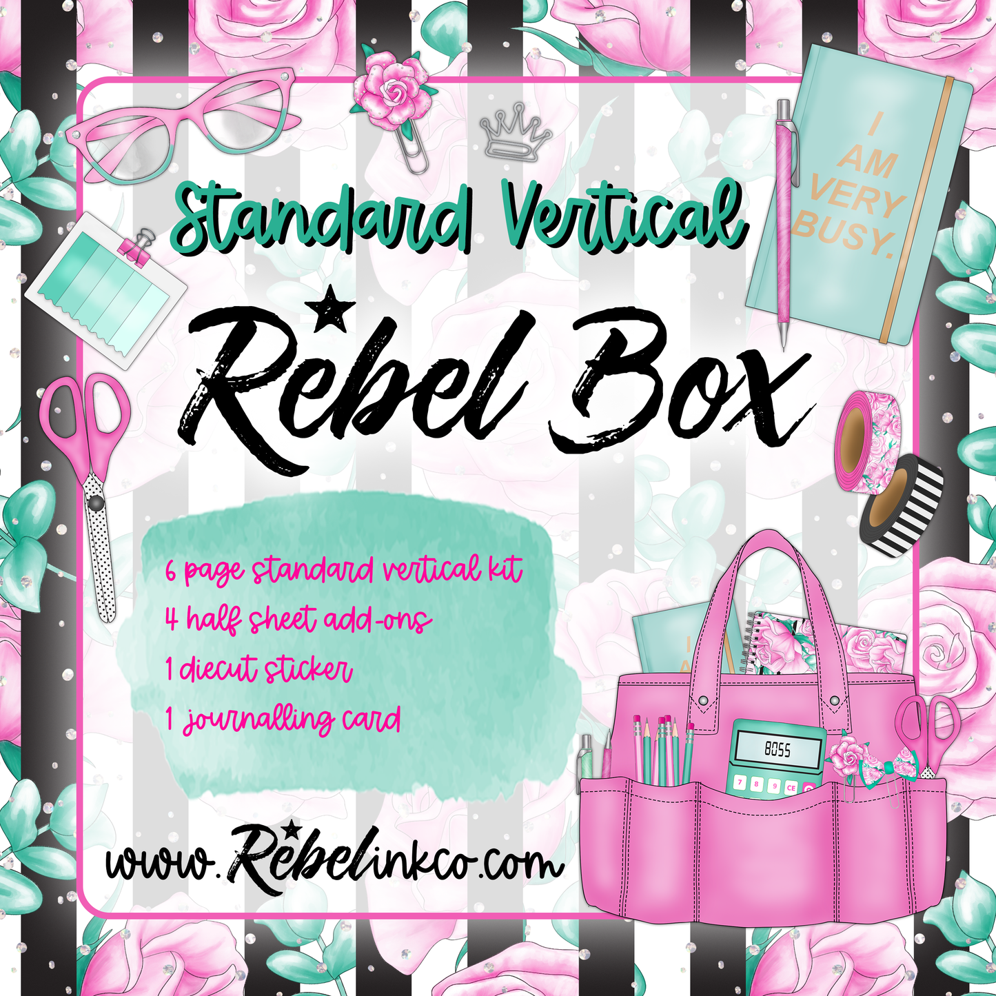 Standard Vertical Rebel FOMO Box - February 2023