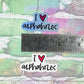 I Heart Alphaholes - Small Vinyl Diecut Sticker