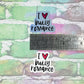 I Heart Bully Romance - Small Vinyl Diecut Sticker
