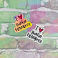 I Heart Mafia Romance - Small Vinyl Diecut Sticker