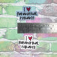 I Heart Paranormal Romance - Small Vinyl Diecut Sticker