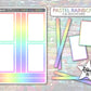 Open Full Box Stickers - Pastel Rainbow