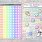 Dot Stickers - Pastel Rainbow
