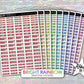 Author Drafting Stickers - Bright Rainbow