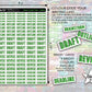 Author Drafting Stickers - Bright Rainbow