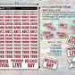 Author Release Stickers - Bright Rainbow