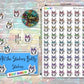 All the Stickers Betty Stickers - Bright Rainbow