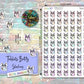 Tablet Betty Stickers - Pastel Rainbow