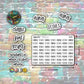 Dishes Script Stickers