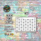 WFH - Work From Home Script Stickers