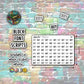 Buy Script Stickers