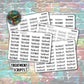 Treatment Script Stickers