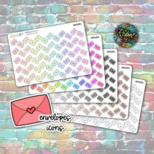 Envelope Icon Stickers