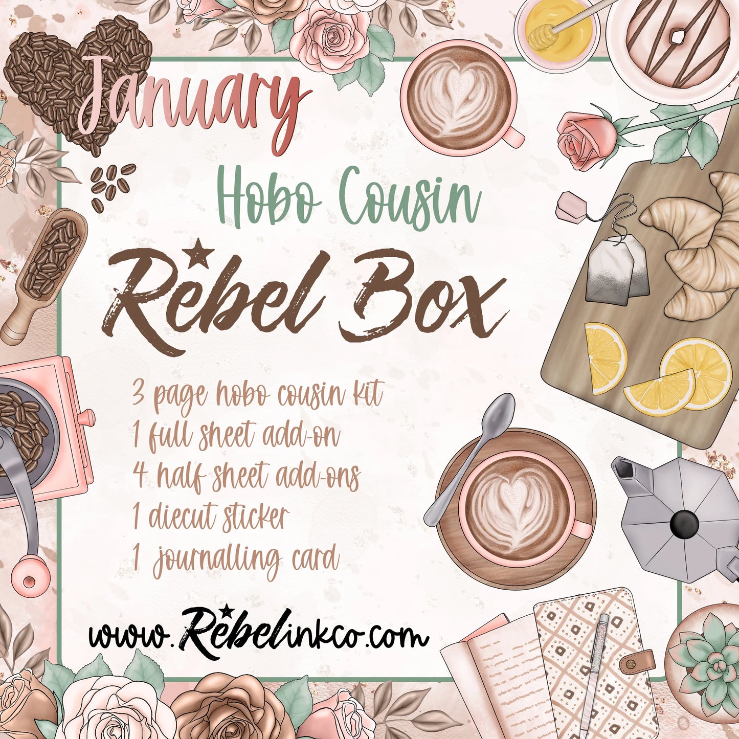 Hobo Cousin Rebel FOMO Box - January 2023